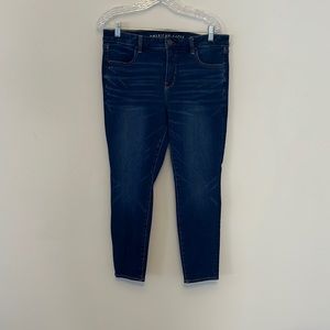 American Eagle Outfitters Dark Blue Jeggings